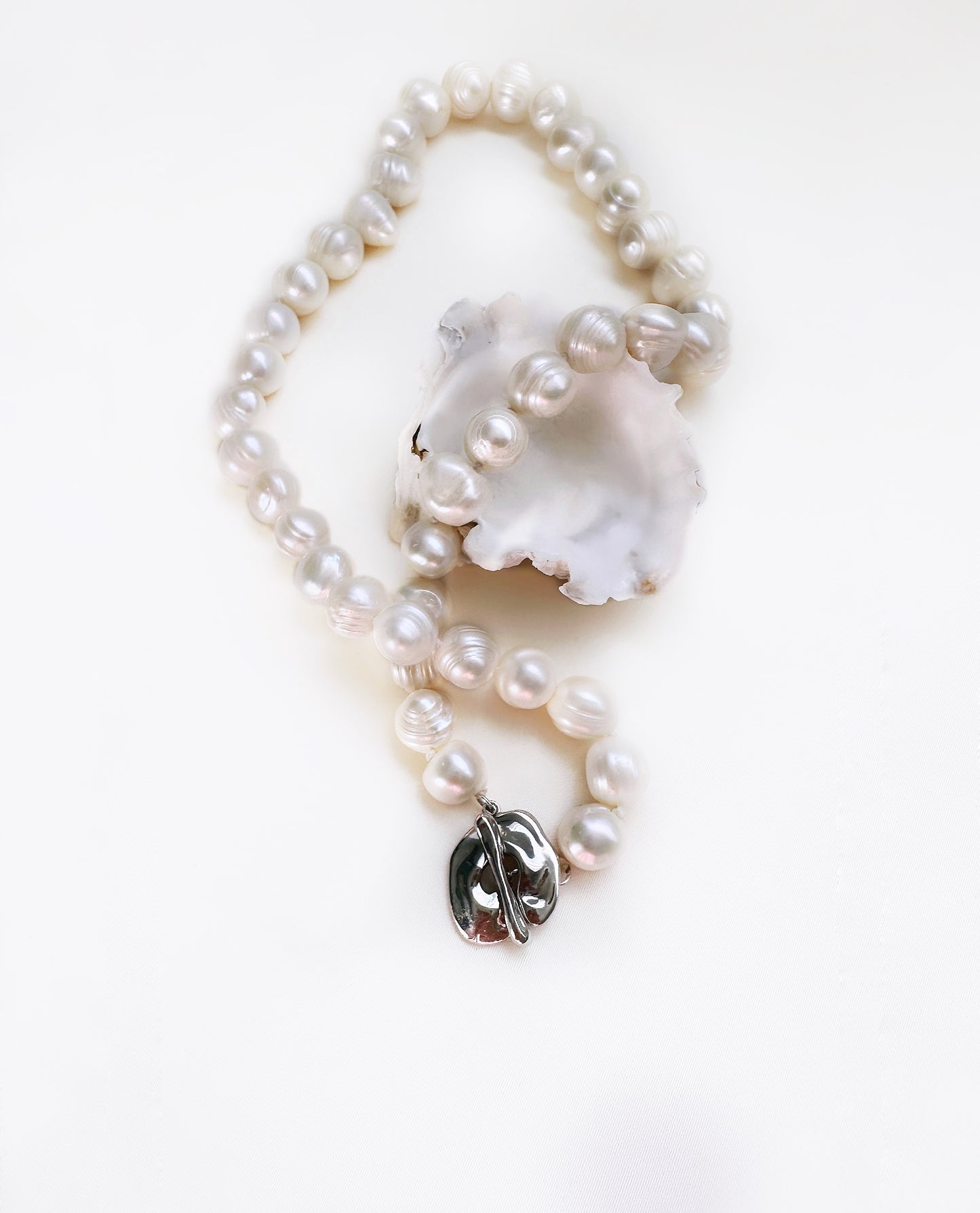 Gaia Pearl Necklace